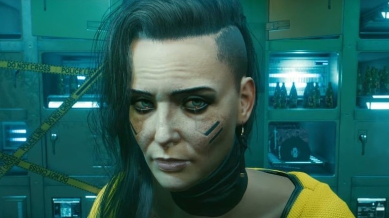 Cyberpunk 2077 character