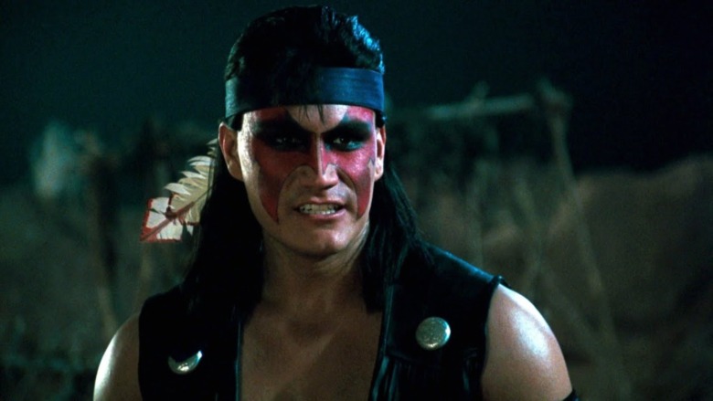 Mortal Kombat Nightwolf grimacing