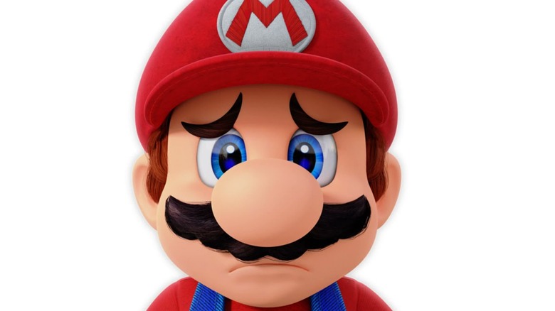 Sad Mario
