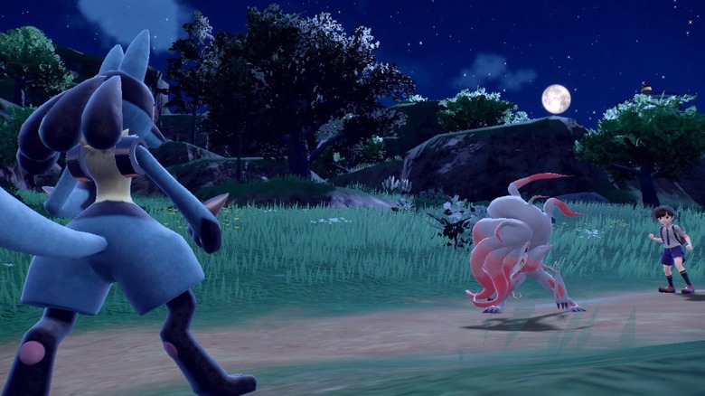 Pokémon Scarlet and Violet Pokémon battle