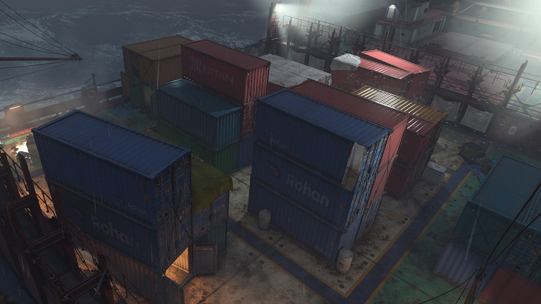 Shipment map overview