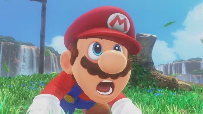 Nintendo Switch Mario Odyssey Shocked