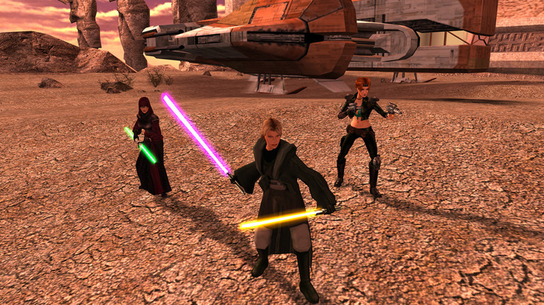 3 jedi in KOTOR 2