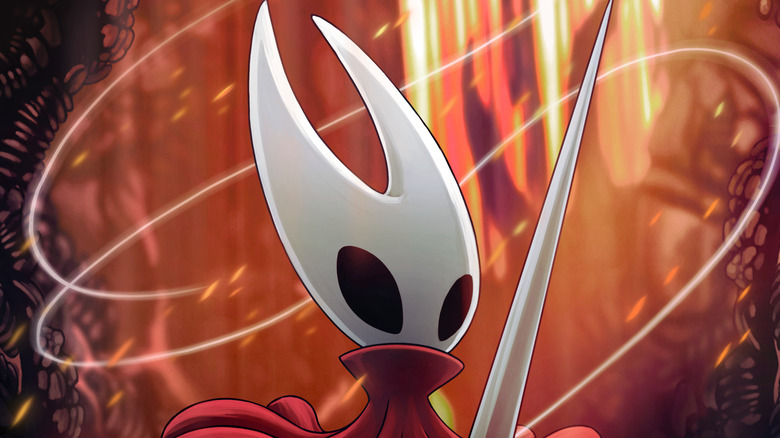 Hollow Knight Hornet face close up