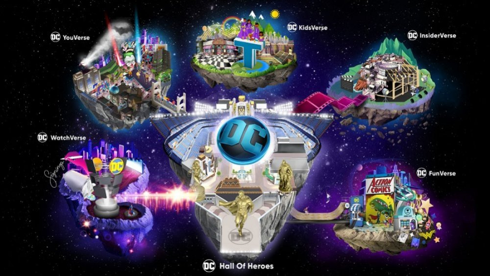 Virtual map of DC FanDome