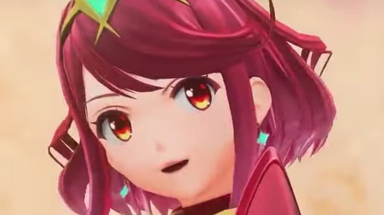 Pyra holding letter