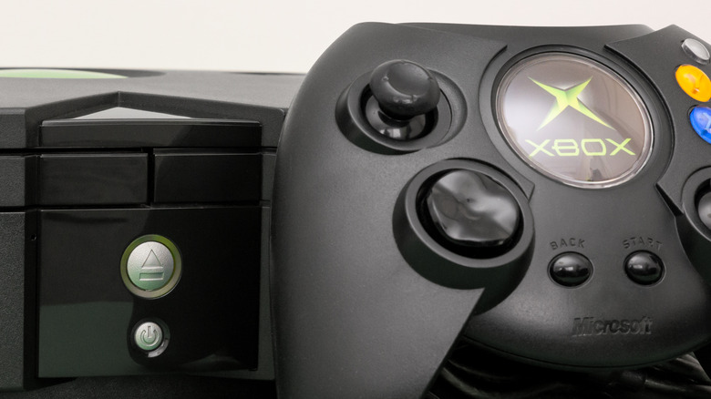 Original Xbox and controller