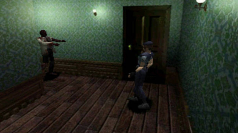 Player seeing zombie