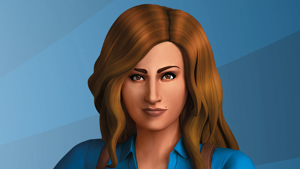 brunette Sim