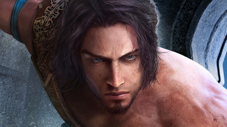 A closeup of the prince from the "Prince of Persia: The Sands of Time" remake