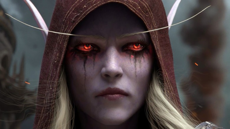 Sylvanas glaring