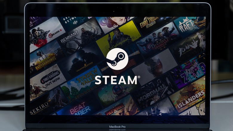 Steam on MacBook Pro