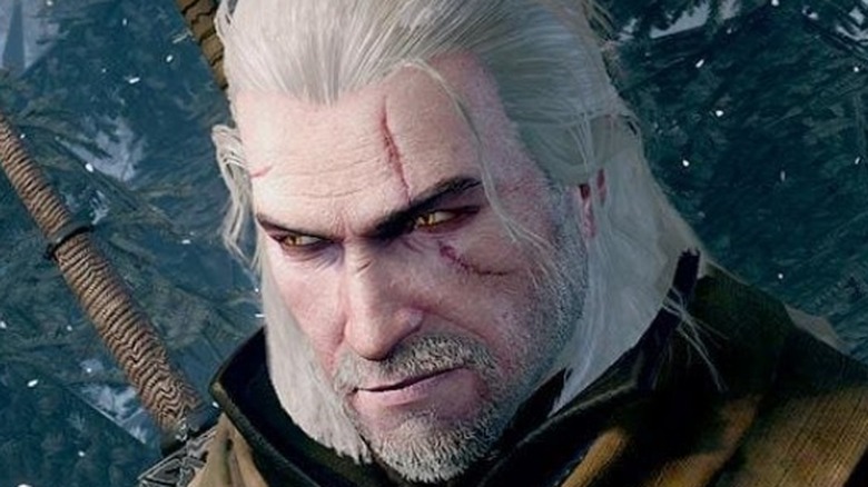 Geralt side eyes