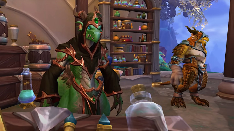 Evoker players in World of Warcraft Dragonflight