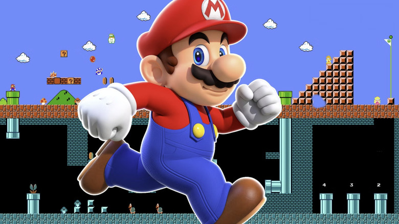 Mario on the run