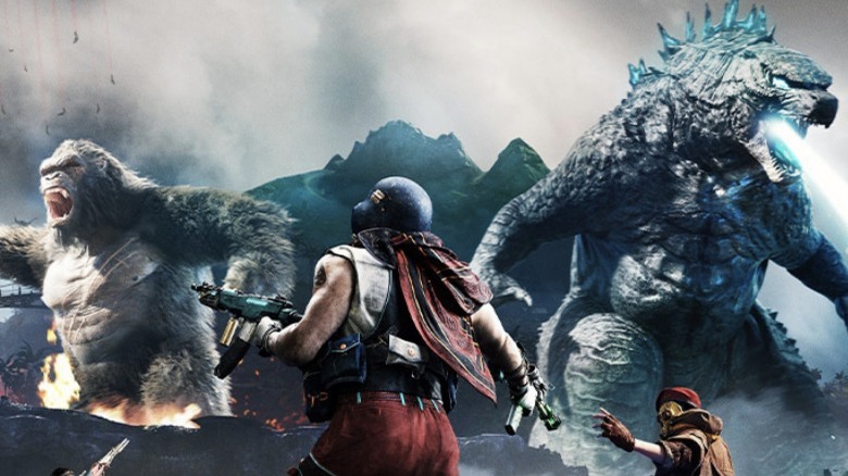 King Kong and Godzilla rampage