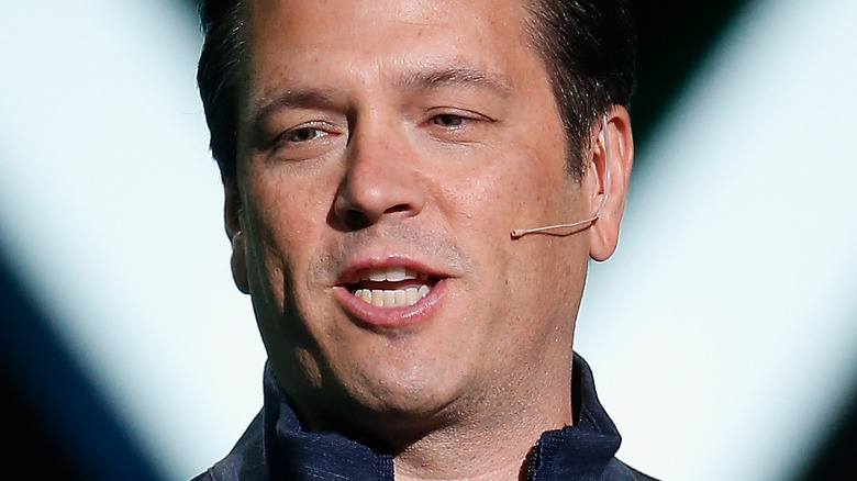 Phil spencer presenting