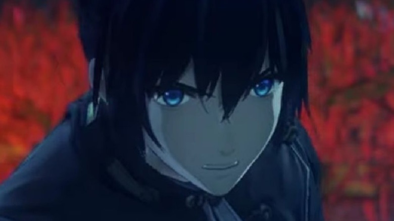 Protagonist in battle