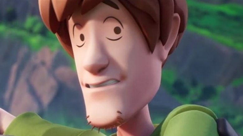 Shaggy scared