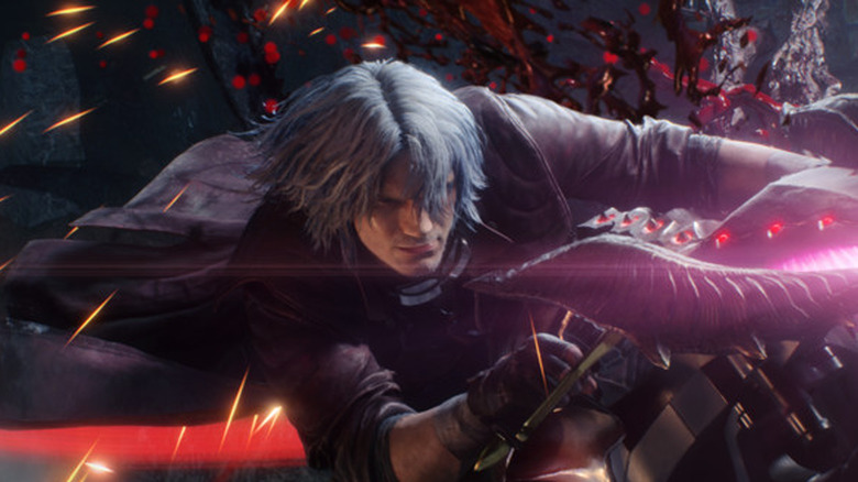 Dante on a motorcycle