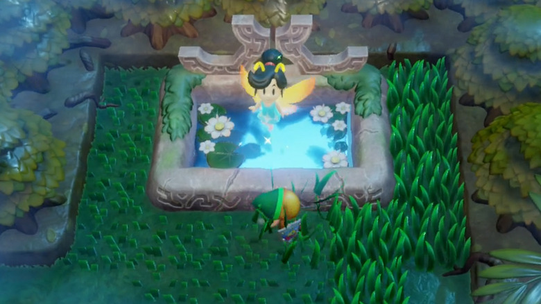 Link and a fairy