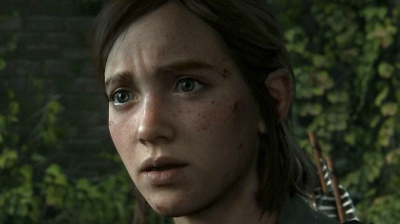 TLOU2 Ellie surprised