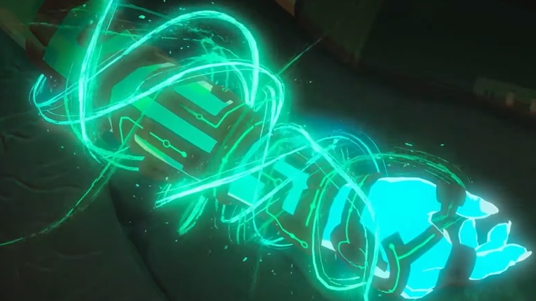 BOTW 2 Glowing Green Arm