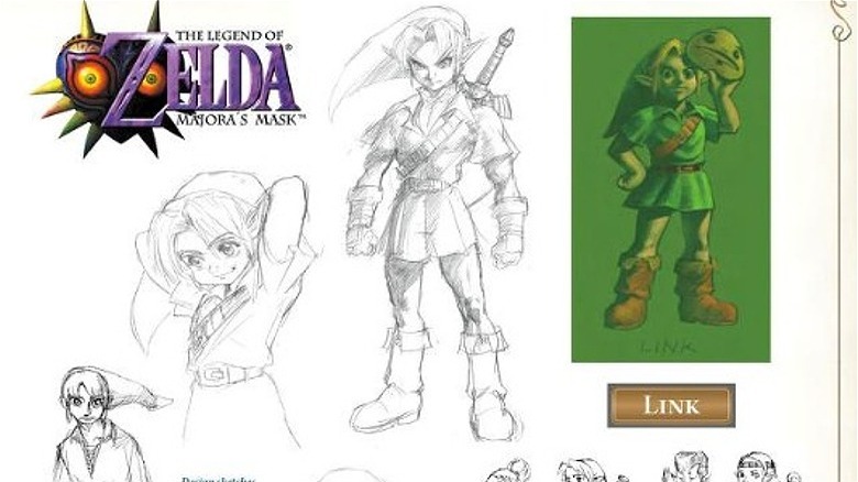 Adult Link concept art