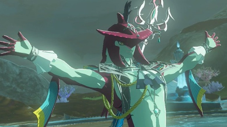 Sidon spreading arms wide