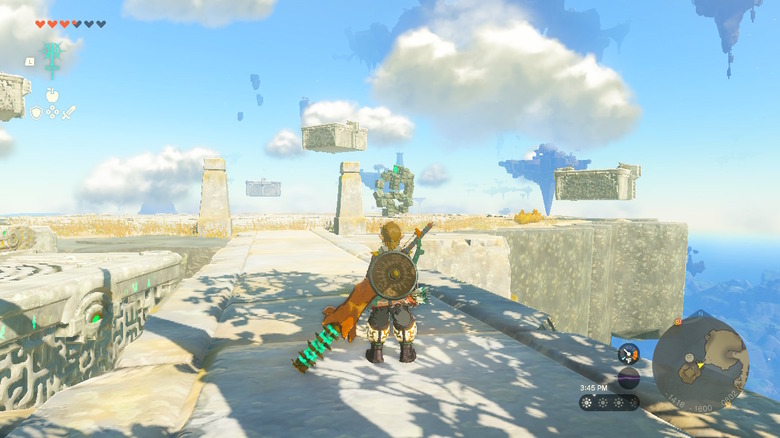 Link looking at Flux Construct
