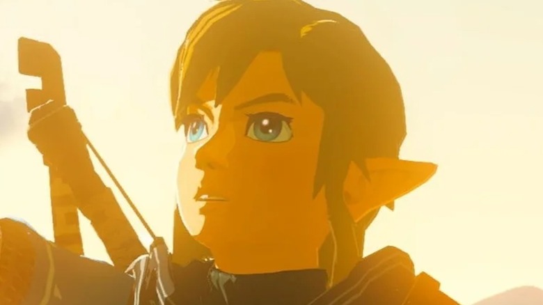 Link looks up golden glow