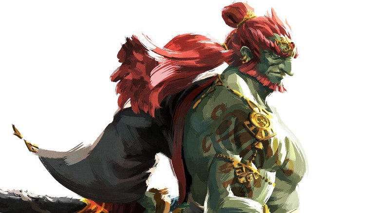 Ganondorf standing to side stoically 
