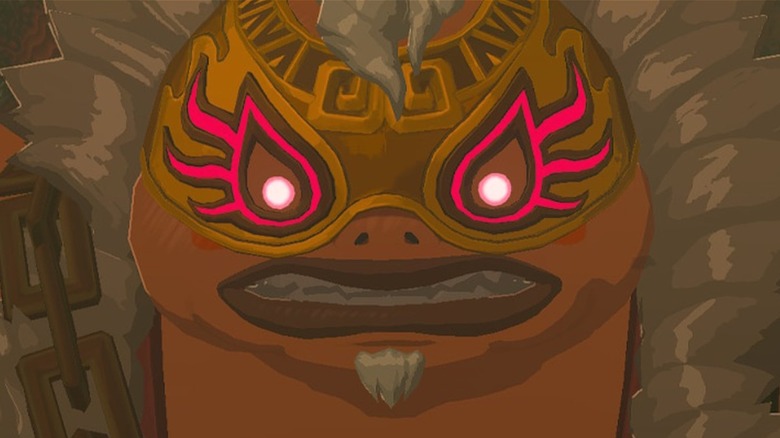 Yunobo evil mask scowl