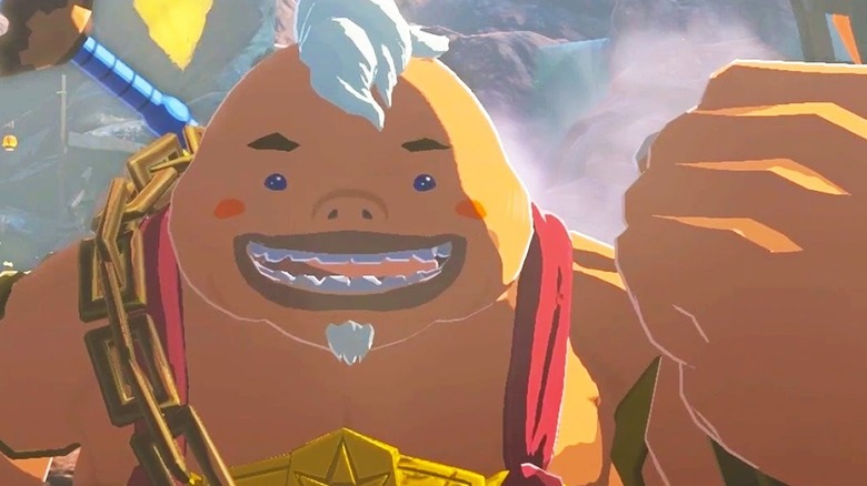 Yunobo clenches fist
