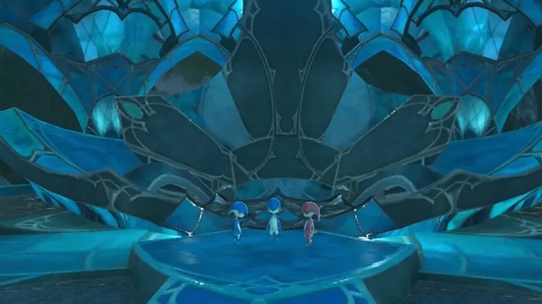 Zora kids in throne room
