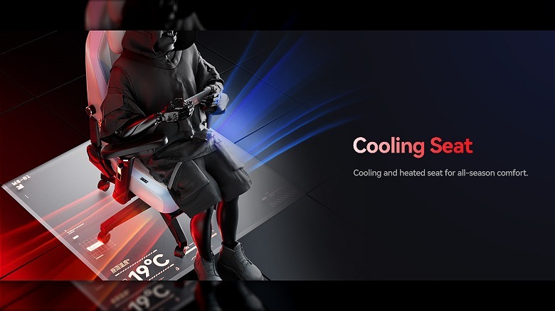 AutoFull M6 cooling seat demonstration